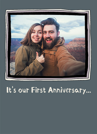 1st Anniversary  Ecard Cover