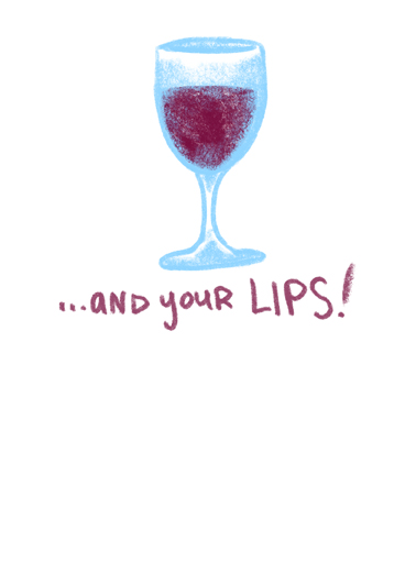 Alcohol Hands Lips  Ecard Inside