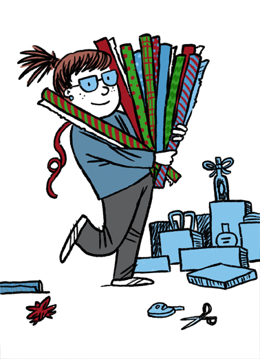 All Wrapped Up  Ecard Cover