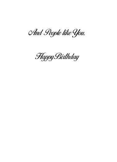 Amazing Things  Card Inside