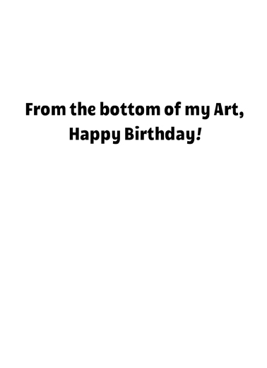 American Pandemic Birthday Card Inside