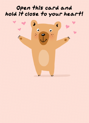 Bear Hug MD  Card Cover