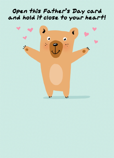 Bear Hug Social Distance FD  Ecard Cover
