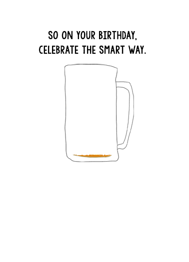 Beer Brain Cells  Ecard Inside