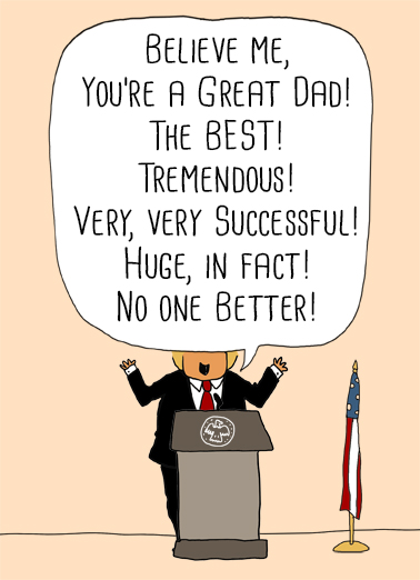 Believe Me Dad  Ecard Cover