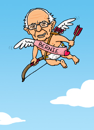 Bernie Cupid  Ecard Cover