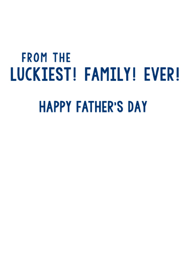 Best Dad Ever  Ecard Inside