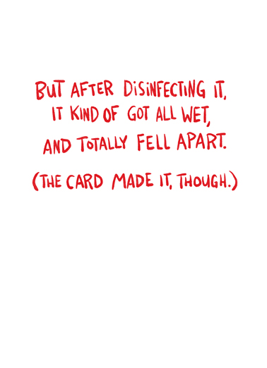 Big Check  Ecard Inside