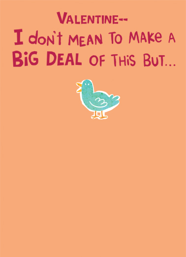 Big Deal  Card Cover