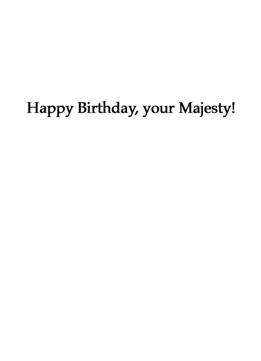 Birthday Goddess Birthday Card Inside