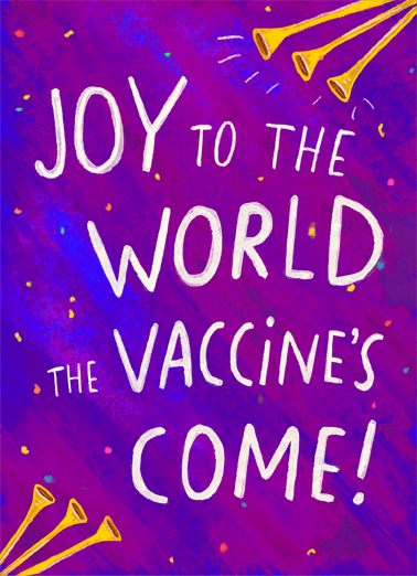 Birthday Vaccine Joy  Card Cover