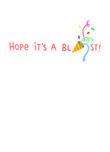 Blast Birthday Card Inside