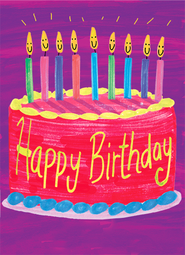 Bright and Happy Wishes  Card Cover