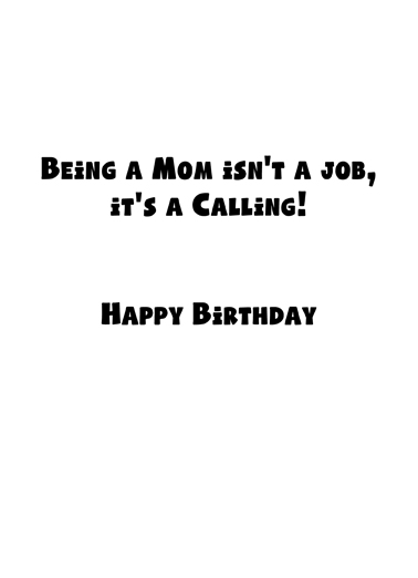 Calling Mom  Ecard Inside