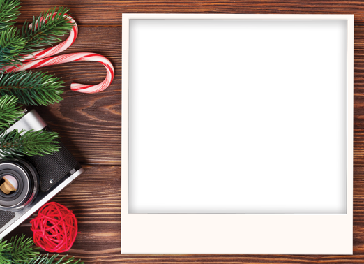 Camera Christmas Flat 5x7 horizontal flats Card Cover