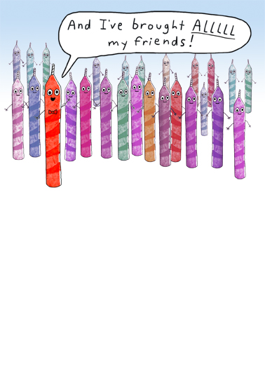 Candle  Ecard Inside