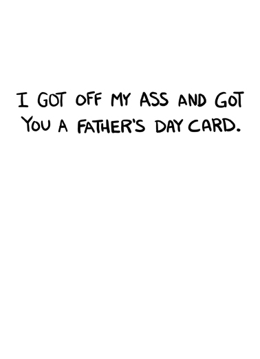 Check It Out Dad  Ecard Inside