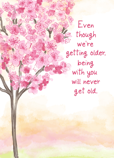 Cherry Blossom Bday  Ecard Cover