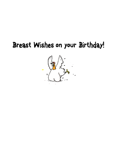 Chicken Little Birthday Card Inside
