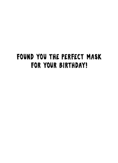 Cocktails Mask  Ecard Inside