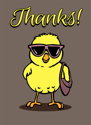 Cool Chick  Ecard Cover