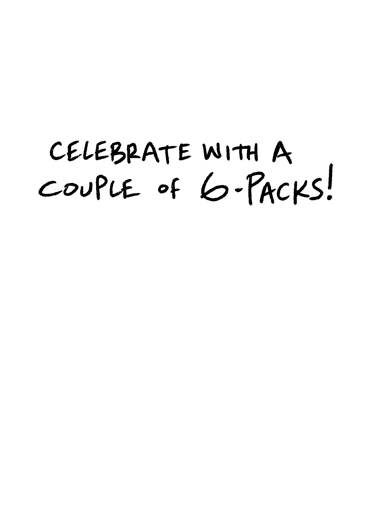 Couple of 6 Packs  Card Inside