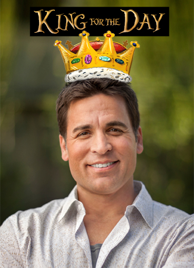 Crown Dad King  Ecard Cover