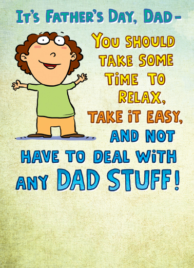 Dad Stuff  Ecard Cover
