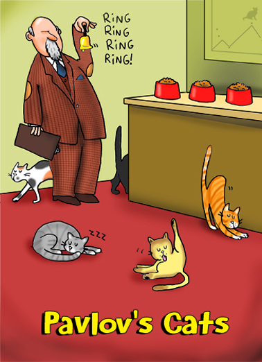 Dad and Pavlov Birthday Card Cover