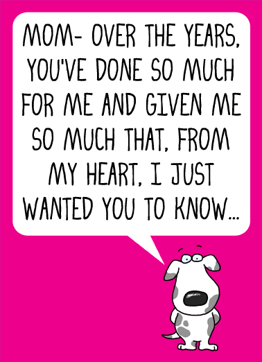 Deserve It Mom  Ecard Cover