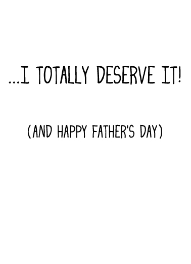 Deserve It  Ecard Inside