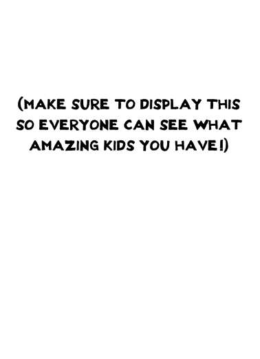 Display This  Card Inside