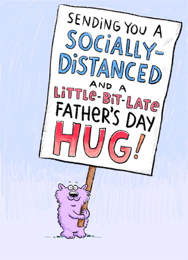 Distanced Hug (Late FD)  Ecard Cover