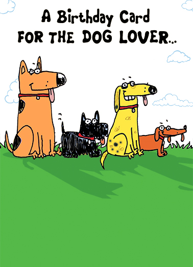 Dog Lover  Ecard Cover