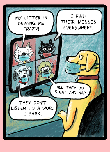 Doggone Mothers Day  Ecard Cover