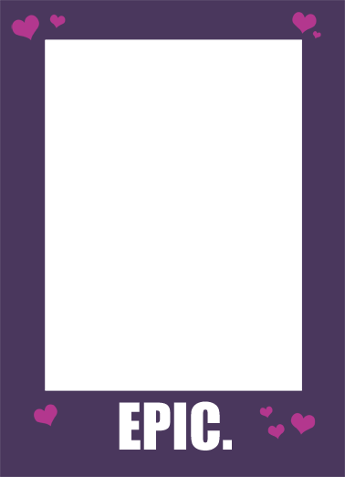 Epic Together Wedding  Card Cover