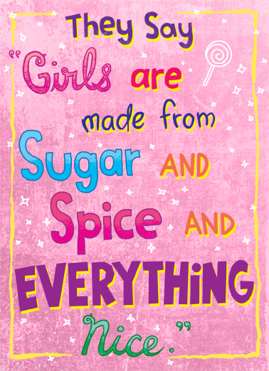 Everything Nice  Card Cover