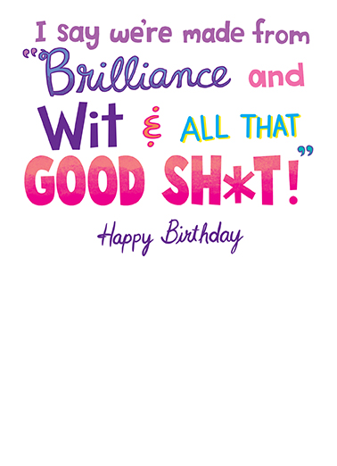 Everything Nice  Card Inside