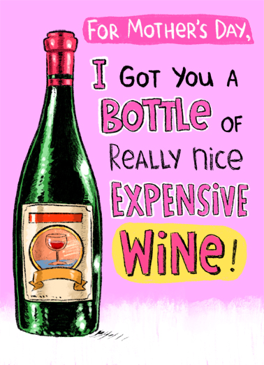 Expensive Wine  Ecard Cover