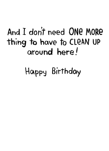 Explode Birthday Card Inside