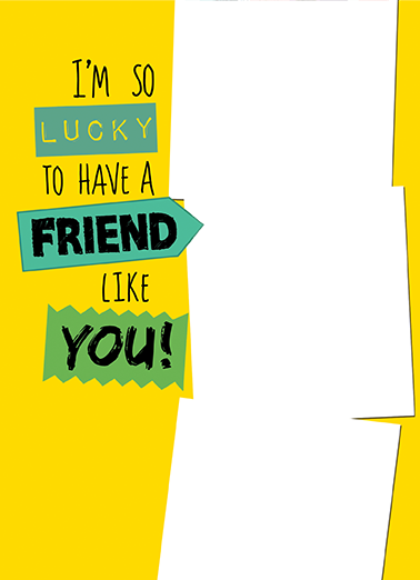 Lucky Friends (for any time)  Card Cover