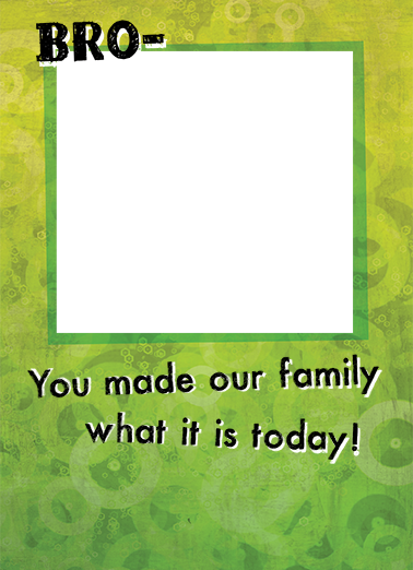 Made Our Family (for any time)  Card Cover
