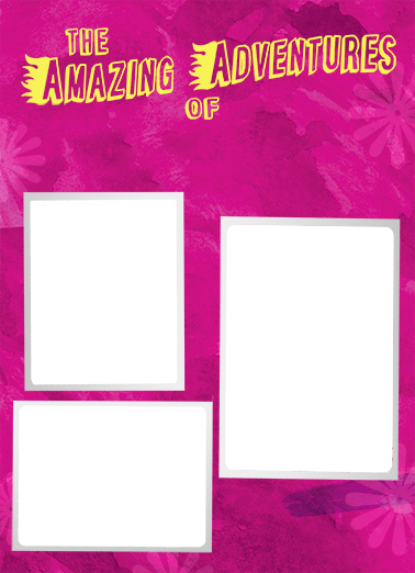 The Amazing Adventures (for any time)  Card Cover