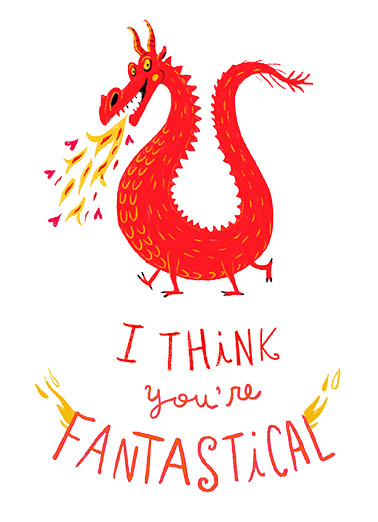 Fantastical Bday  Card Cover