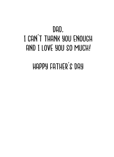 Father Hug Latino  Ecard Inside
