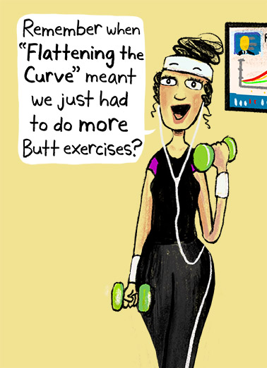 Flatten the Curve  Ecard Cover