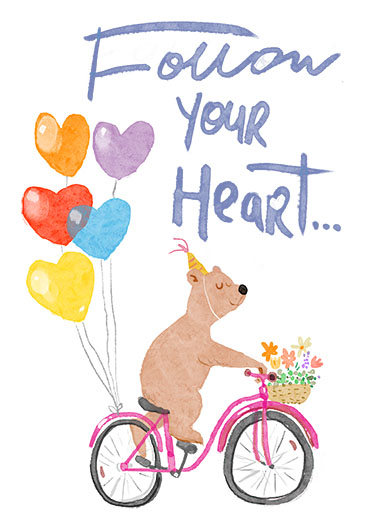 Follow Your Heart  Ecard Cover