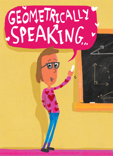 Geometrically Speaking  Ecard Cover