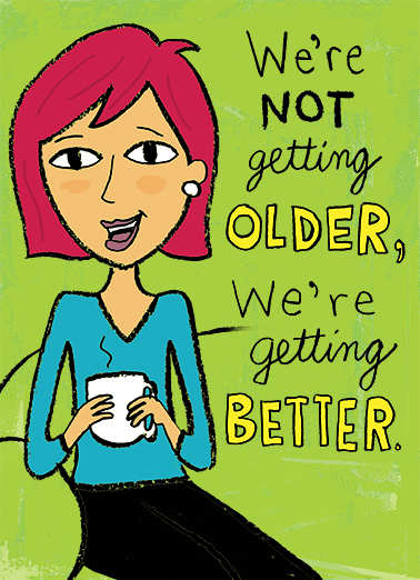 Getting Better  Card Cover