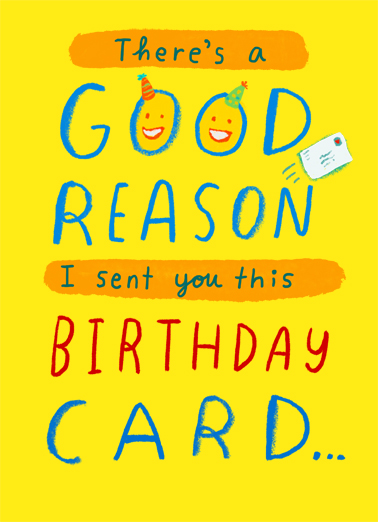Good Reason  Ecard Cover